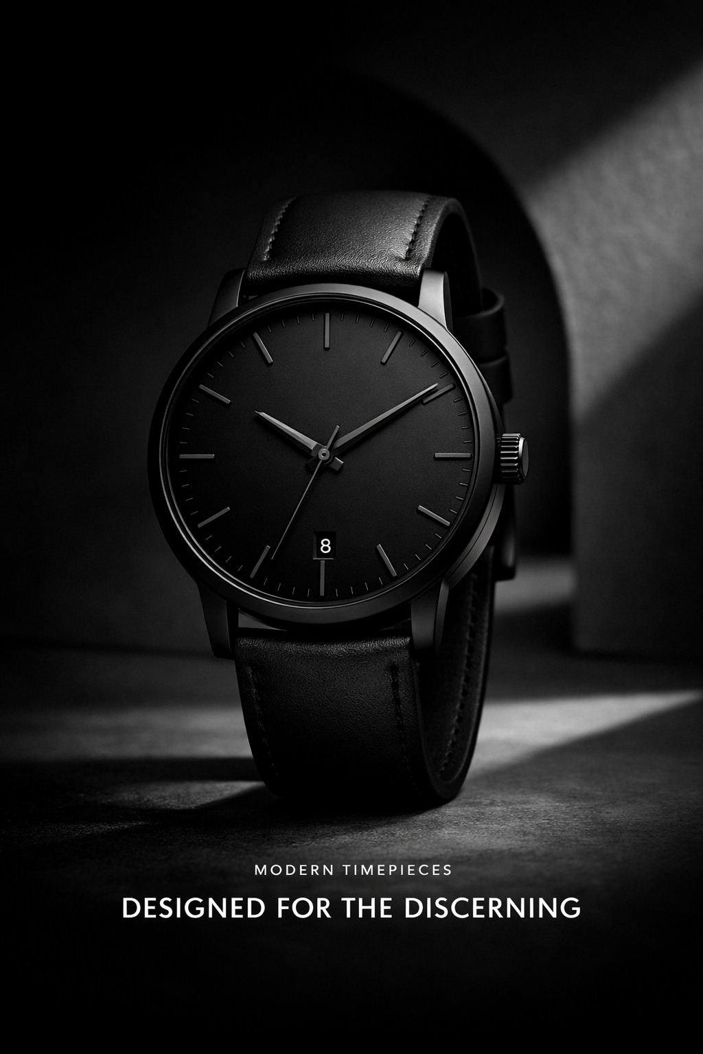NovaTime Core Black watch